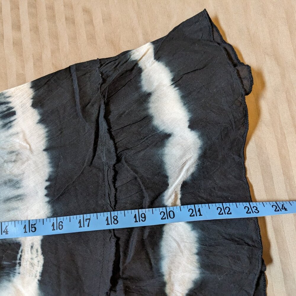 Studio West Artsy Tie-dye Skirt 100% Cotton Lined Elastic Waist - Picture 7 of 7